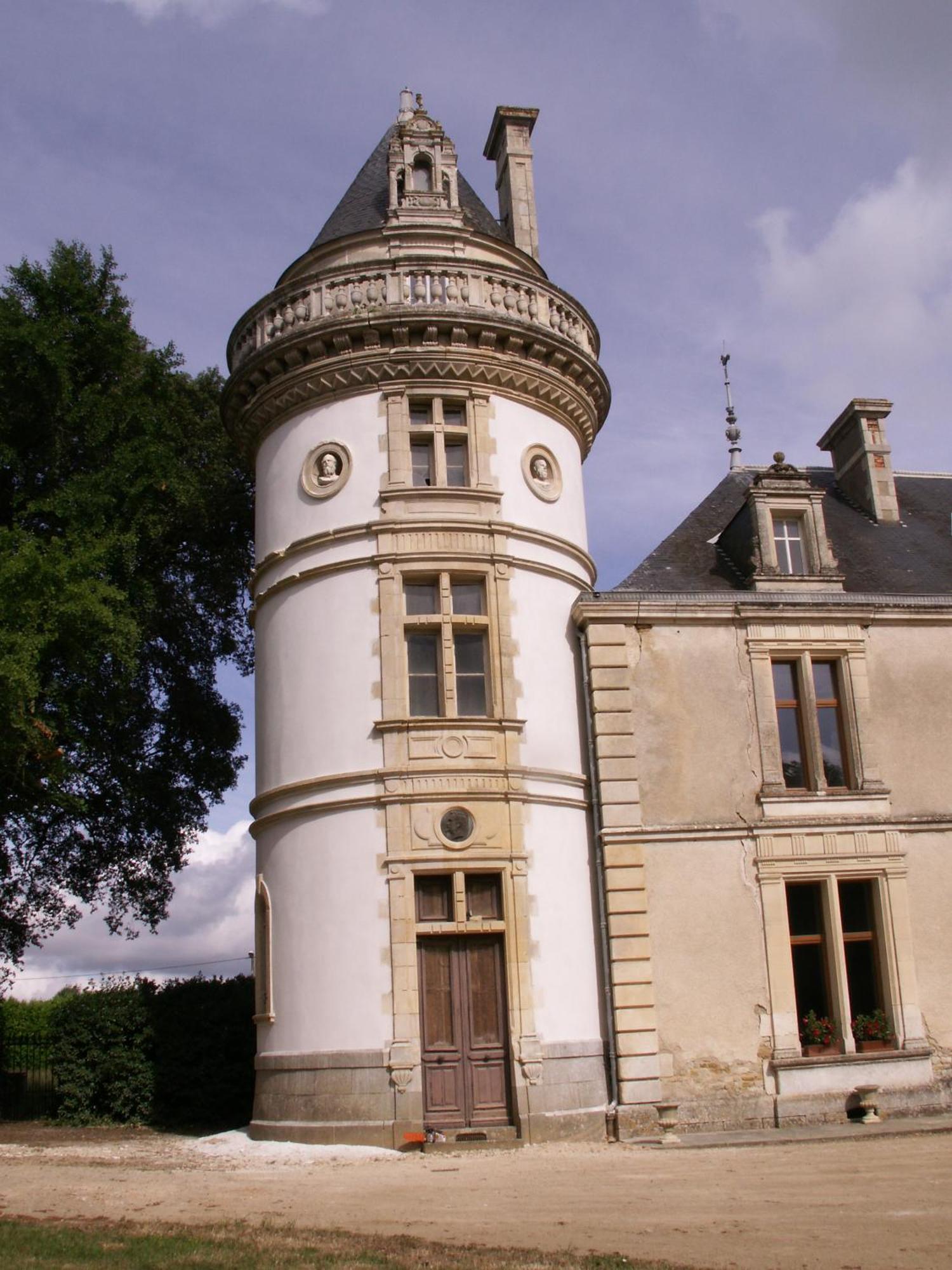 Chateau De La Court D'Aron Saint-Cyr-en-Talmondais Dış mekan fotoğraf