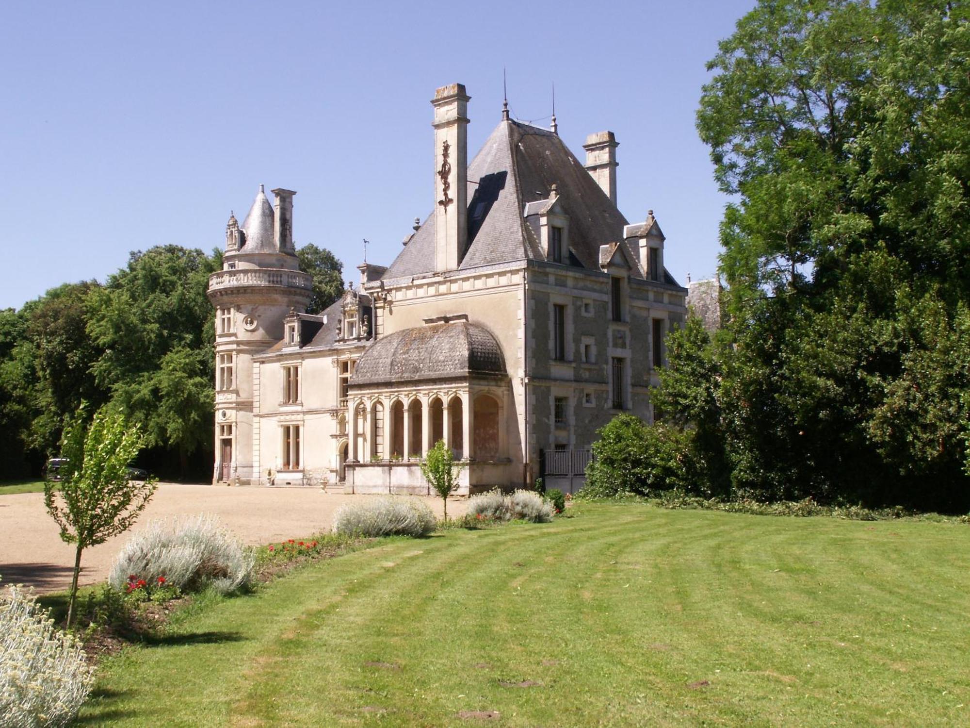 Chateau De La Court D'Aron Saint-Cyr-en-Talmondais Dış mekan fotoğraf
